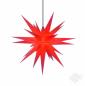 Preview: Herrnhuter Stern, Super-SET Stern+Kabel, Außen, A7, 70cm, Rot, Adventsstern, Weihnachtsstern